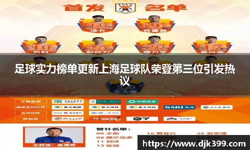 足球实力榜单更新上海足球队荣登第三位引发热议